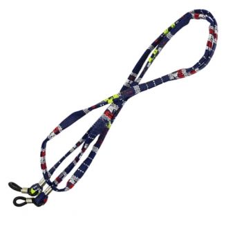 Fako Bijoux® - Brillenkoord - Inka - 70cm - Donkerblauw