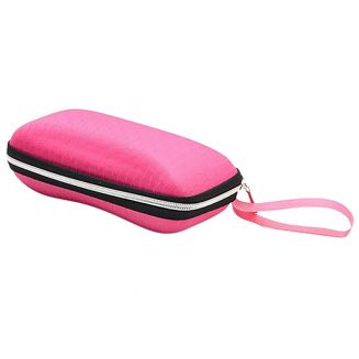 Fako Bijoux® - Brillenkoker - EVA - Met Rits - Nylon - Roze
