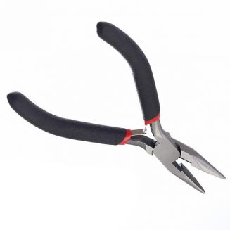 Fako Bijoux® - Knip Platbektang Glad - Flat Smooth Toothed Pliers - Sieraden Maken - Sieraden Tang - 12.5cm
