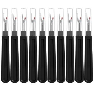 Fako Bijoux - 10x Tornmes XL Zwart - Tornmesje - Extra Scherp - Groot Model - 14cm - Zwart - 10 Stuks