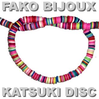 Fako Bijoux® - Katsuki Disc Kralen - Polymeer Kralen - Surf Kralen - Kleikralen - 6mm - 350 Stuks - Mix 9