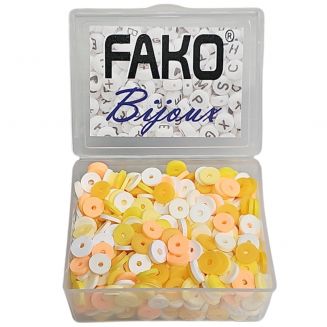 Fako Bijoux® - Katsuki Disc Kralen Box - Polymeer Kralen - Surf Kralen - Kleikralen - 6mm - 700 Stuks - Mix 2