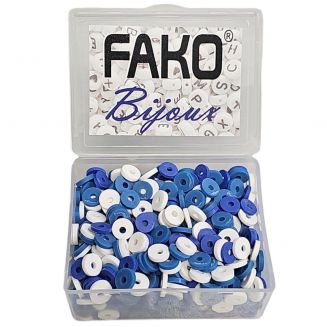 Fako Bijoux® - Katsuki Disc Kralen Box - Polymeer Kralen - Surf Kralen - Kleikralen - 6mm - 700 Stuks - Mix 7