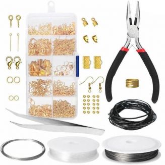 Fako Bijoux® - Starterset Sieraden Maken - 910-delig - Goudkleurig