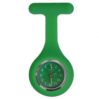 Fako® - Verpleegstershorloge - Siliconen Deluxe - Groen
