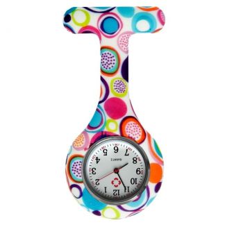 Fako® - Verpleegstershorloge - Siliconen Print - Bubbels