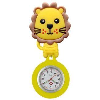 Fako® - Verpleegstershorloge - 3D Roller - Leeuw