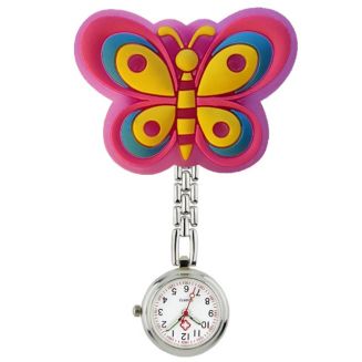 Fako® - Verpleegstershorloge - 3D Ketting - Vlinder