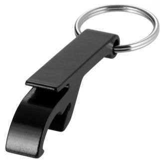 Fako Bijoux® - Flesopener - Sleutelhanger - Zwart