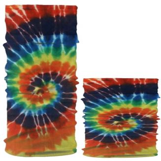 Fako Fashion® - Microfiber Faceshield - Bandana - Nekwarmer - Sjaal - Tie Dye