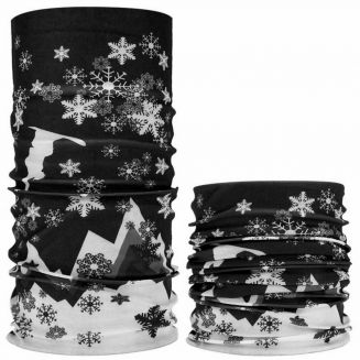 Fako Fashion® - Microfiber Faceshield - Bandana - Nekwarmer - Sjaal - Wintersport