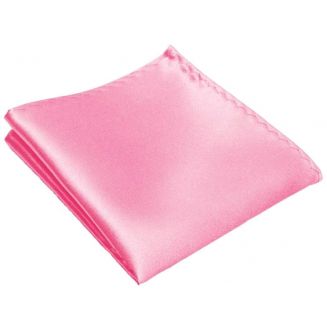 Fako Fashion® - Pochette - Pochet - Satijn - 22x22cm - Roze