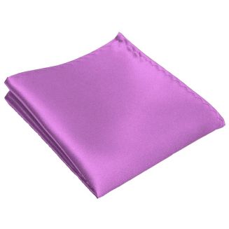 Fako Fashion® - Pochette - Pochet - Satijn - 22x22cm - Lichtpaars