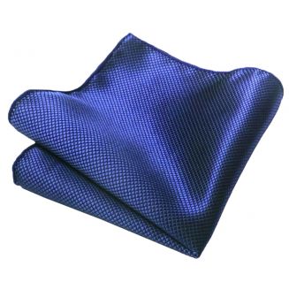 Fako Fashion® - Pochette - Pochet - Wafel - Kleine Ruit - 22x22cm - Royal Blauw