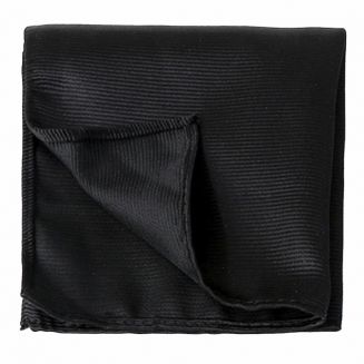 Fako Fashion® - Pochette - Pochet - Gestreept - 22x22cm - Zwart