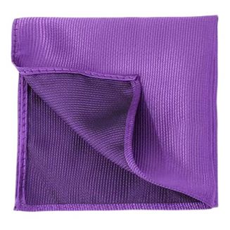 Fako Fashion® - Pochette - Pochet - Gestreept - 22x22cm - Paars