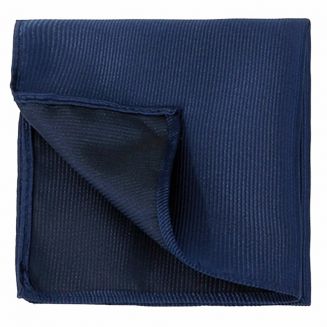 Fako Fashion® - Pochette - Pochet - Gestreept - 22x22cm - Navy Blauw