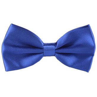 Merkloos - Vlinderstrik - Vlinderdas - Satijn - 12.5cm - Royal Blauw