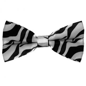 Fako Fashion® - Vlinderstrik - Vlinderdas - Print - 12cm - Zebra