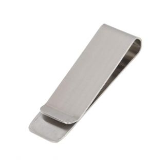 Fako Bijoux® - Geldclip - Moneyclip - RVS - Classic - 50x15mm - Zilverkleurig