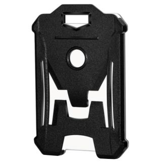 Fako Bijoux - 5x Heavy Duty Pashouder Guardian - Kaarthouder Verticaal - ID Kaart - Pasjeshouder - Badgehouder - Voor Maximaal 5 Pasjes - Transparant/Zwart - 5 Stuks