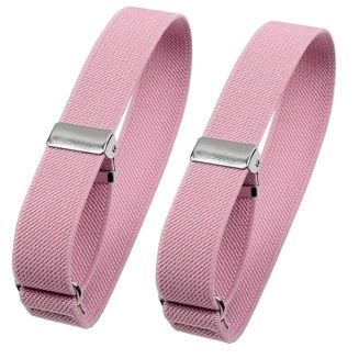 Fako Bijoux® - Mouwophouders - Elastisch - Per Paar - 2 Stuks - Roze