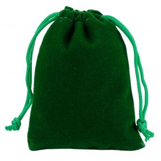 Fako Bijoux® - Fluweel Cadeau Zakjes - Velours - 7x9cm - Donkergroen - 50 Stuks