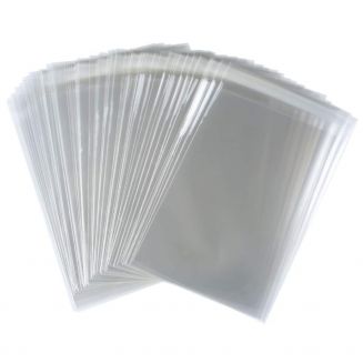 Fako Bijoux® - Cellofaan Zakjes 12x15cm - Zakjes Met Plakstrip - Zelfklevende Zakjes - Uitdeelzakjes - Transparant - 200 Stuks