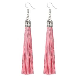 Fako Bijoux® - Oorbellen - Kwast Romania XL - Roze