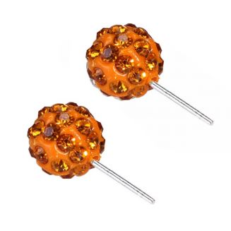 Fako Bijoux® - Oorbellen - Disco Dots - Steker - Mini - Goudkleurig