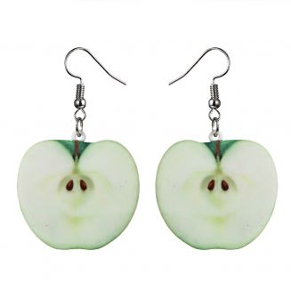 Fako Bijoux® - Oorbellen - Groente & Fruit - Appel