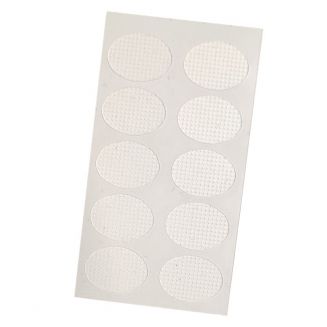 Fako Bijoux® - Oorbel Pads - Lifters - Correctors - Ondersteunen - Uitgescheurd Oorbel Gat - Transparant - 10 Stuks