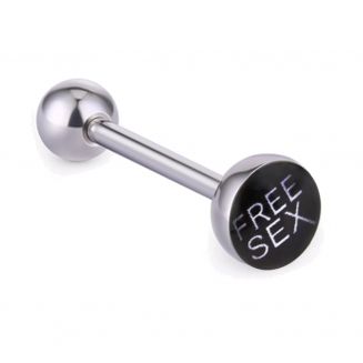 Fako Bijoux® - Tongpiercing - Logo - Free Sex