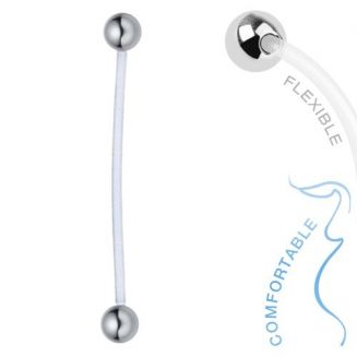 Fako Bijoux® - Zwangerschapspiercing - Bioplast Classic - 60mm