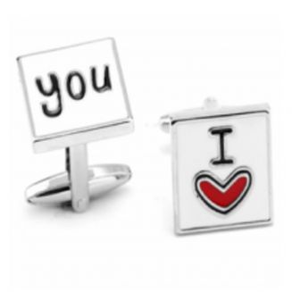 Charme Bijoux®Manchetknopen I Love You
