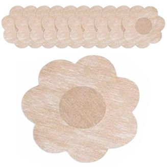 Fako Bijoux - 50 Tepelstickers - Tepelbedekker - Tepelplakkers - Tepel Stickers - Nipple Covers - Tepel BH - Bloem - 25 Paar - 50 Stuks