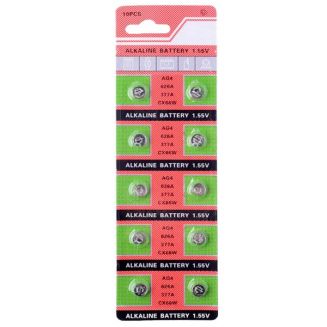 50 Stuks LR626 / 377a / AG4 Horloge Batterijen