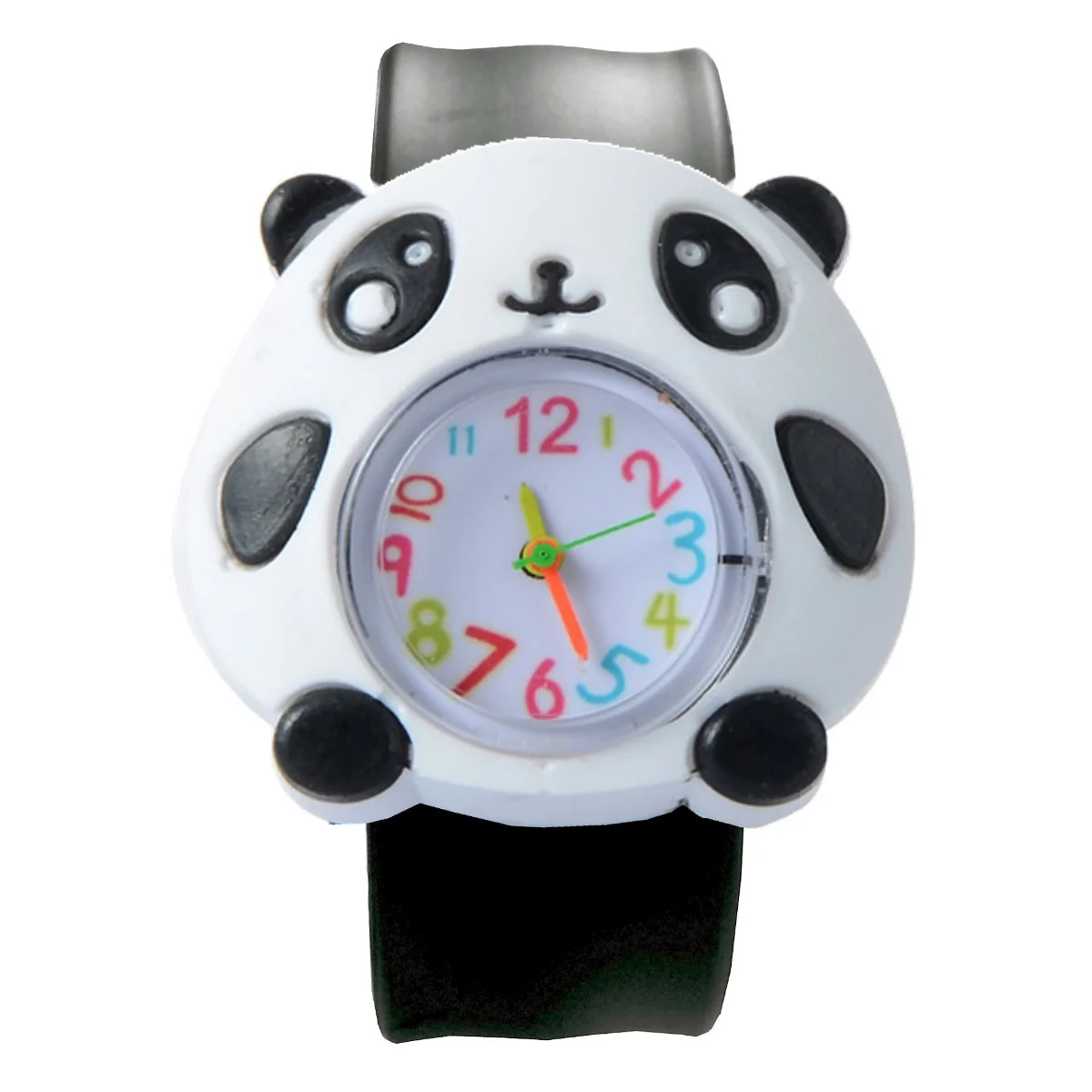 Fako - Kinderhorloge - Slap On Mini - Panda - Zwart/Wit