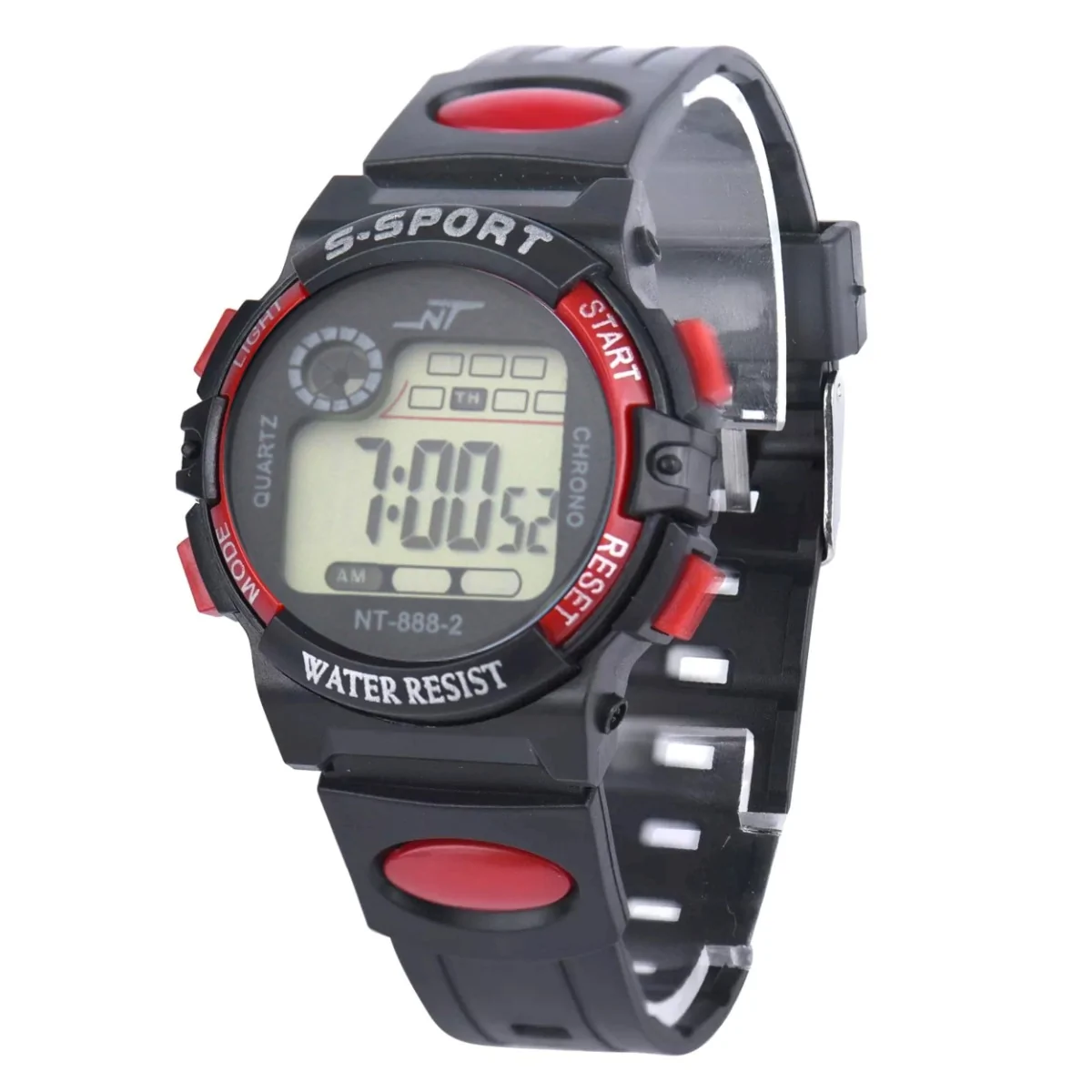 Fako - Kinderhorloge - LCD Sport Mini - Rood