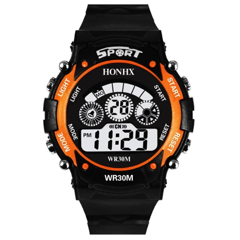 Fako - Kinderhorloge - Sport New Tech - Oranje