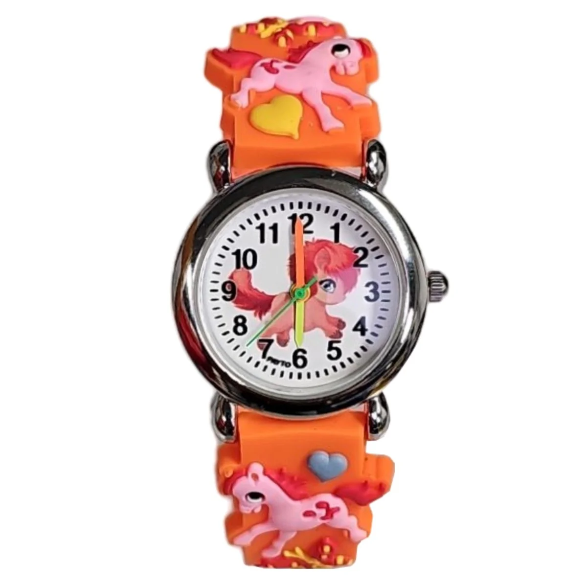 Fako - Kinderhorloge - 3D - Eenhoorn Mini – Oranje