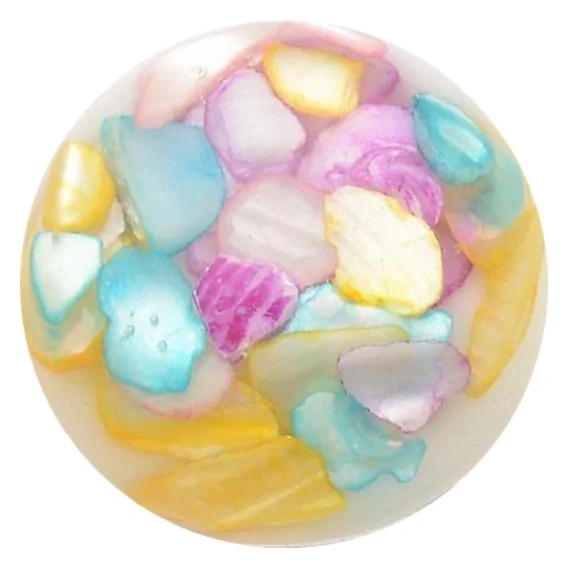 Fako Bijoux - Click Button - Steentjes Grind - Pastel