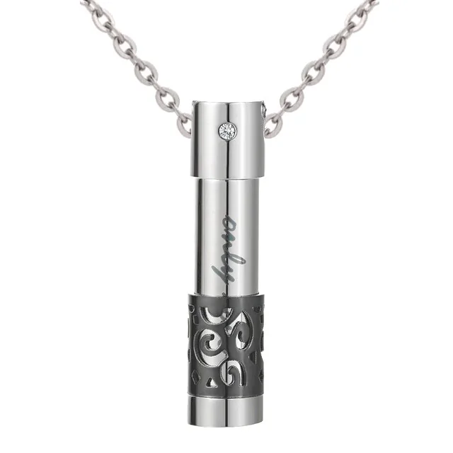 Fako Bijoux - Ketting - Ashanger / Assieraad - Koker Only Love - Zwart