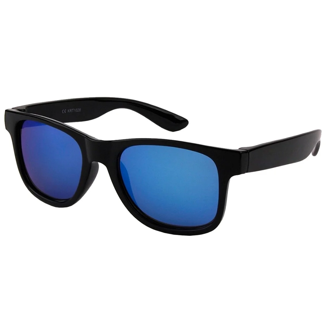 Fako Fashion - Kinder Zonnebril Classic - Jongens Zonnebril - Meisjes Zonnebril - Spiegel Blauw