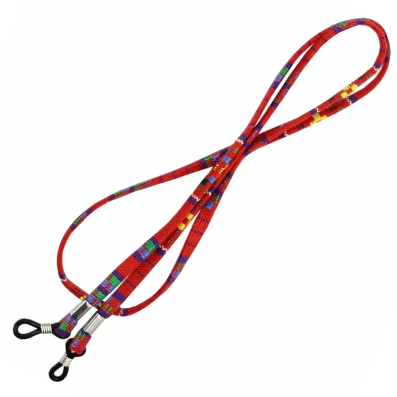 Fako Bijoux - Brillenkoord - Inka - 70cm - Rood