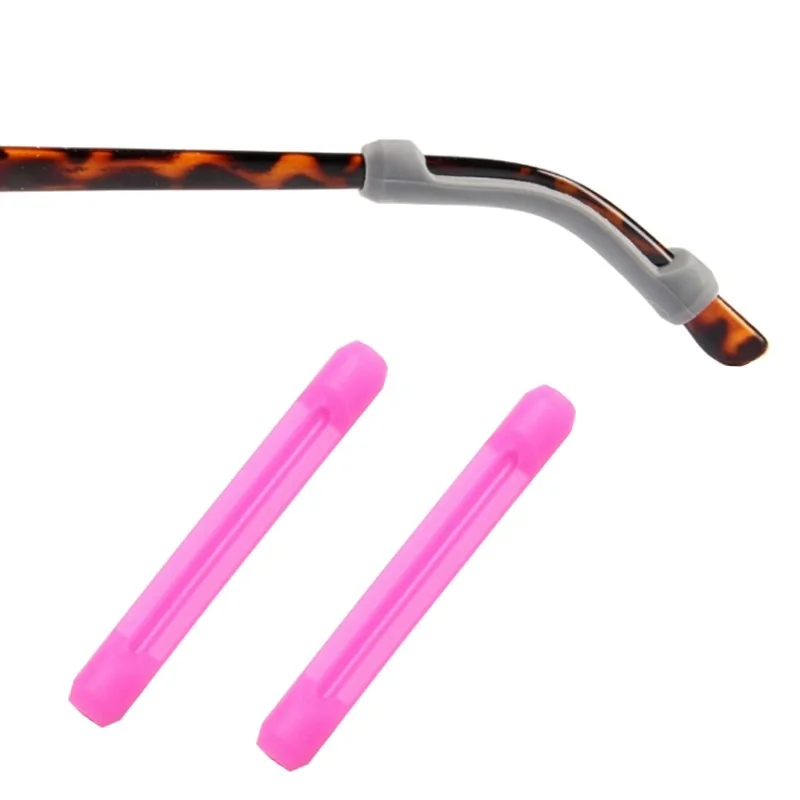 Fako Bijoux - Anti-slip Oorstrips - Brilbevestiger - Siliconen - Donkerroze