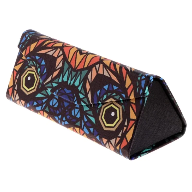 Fako Bijoux - Brillenkoker - Opvouwbaar - 16x7x6.5cm - Multicolor