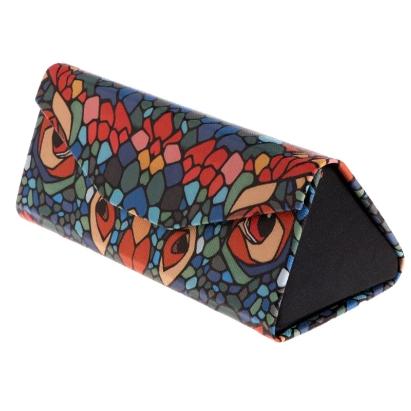 Fako Bijoux - Brillenkoker - Opvouwbaar - 16x7x6.5cm - Animal