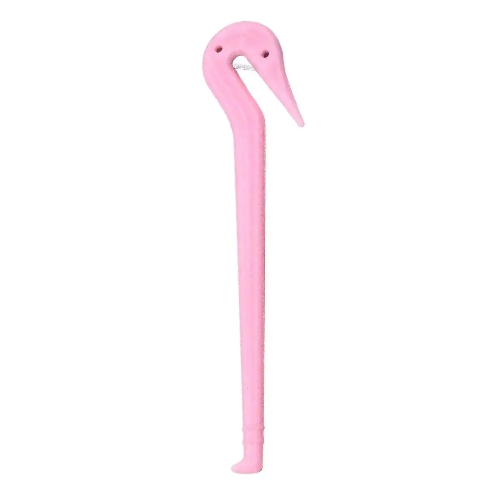 Fako Fashion - Elastiekmesje Roze - Elastiek - Mesje - Snijden - Haarelastiekjes - Haar - Haaraccessoire - Haak Roze