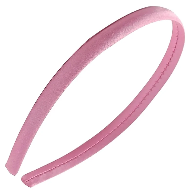 Fako Fashion - Diadeem - Satijn - 10mm - Roze